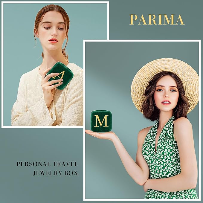 Parima Back to school Plush Velvet Jewelry Box - Image 2