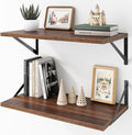 Deep Floating Shelves Wall Mounted, Living Room, Office by Acovy