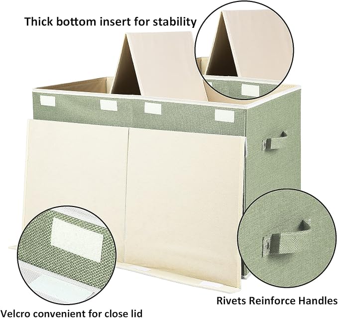 popoly Large Toy Box Chest - Image 3