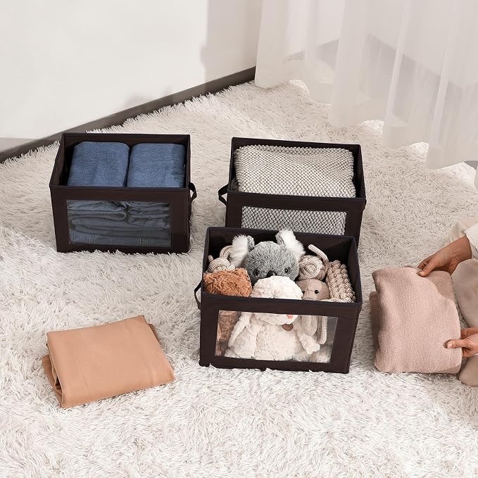 Stackable Storage Bins with Lids - Image 5