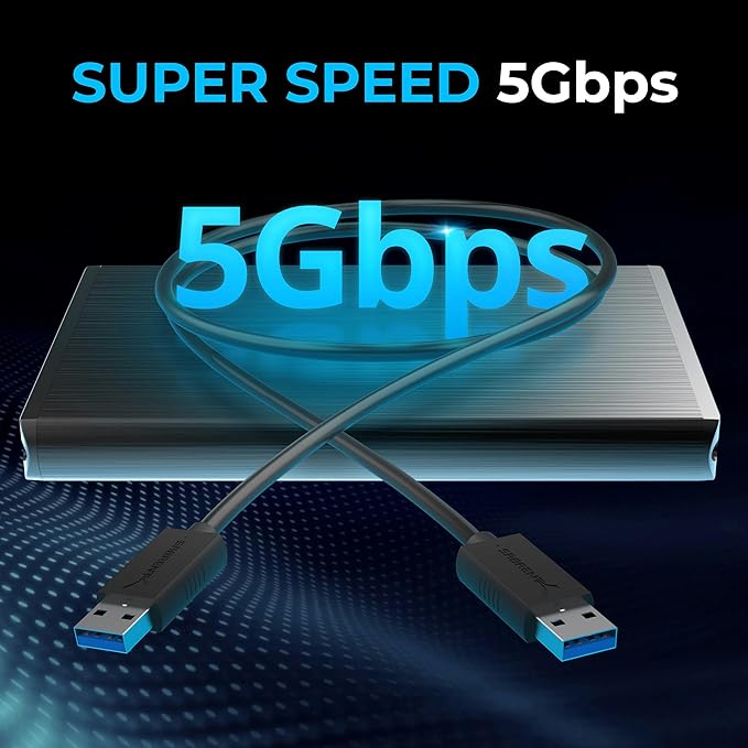 SABRENT Ultra Slim USB 3.0 to 2.5-Inch SATA External Aluminum Hard Drive - Image 3