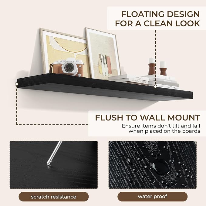 RICHFOCUS 48Inch Floating Shelves - Image 5