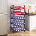 GILLAS 3 5 6 7 8 Tier Drink Organizer, Water Bottle Organizer, Metal Beverage by GILLAS