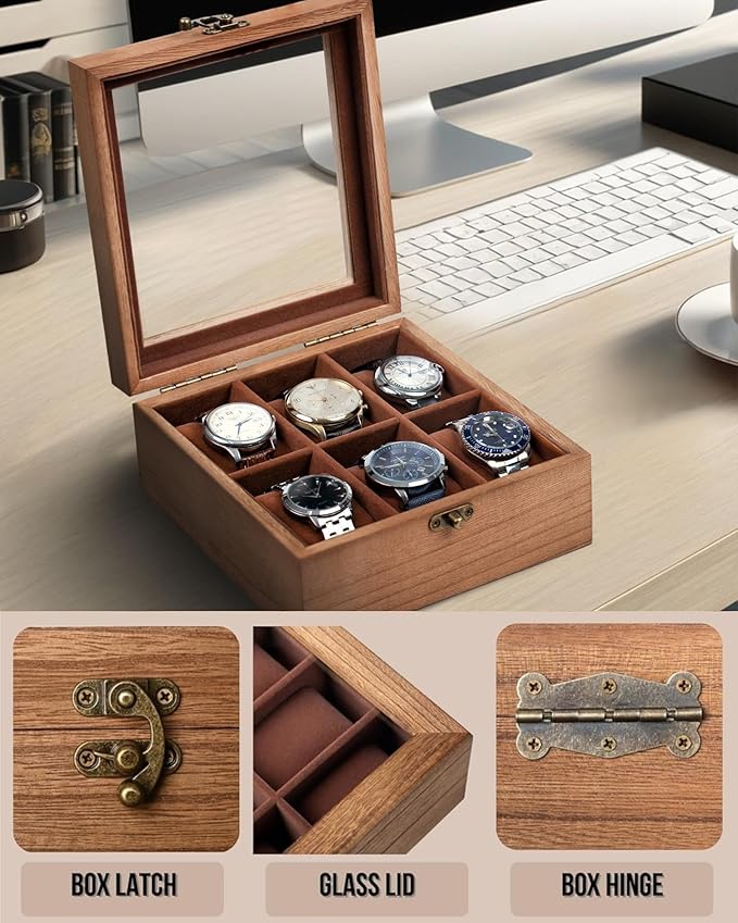 Watch Box, Watch Case for Men Women - Image 3