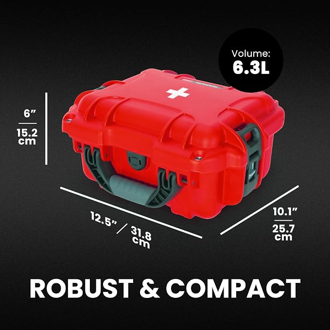 NANUK 905 Waterproof First Aid Case Empty – Durable, Medical First Aid - Image 6