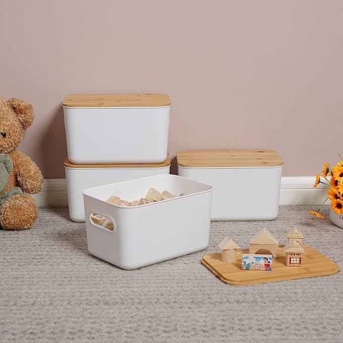 Citylife 4 PCS Storage Bins - Image 6