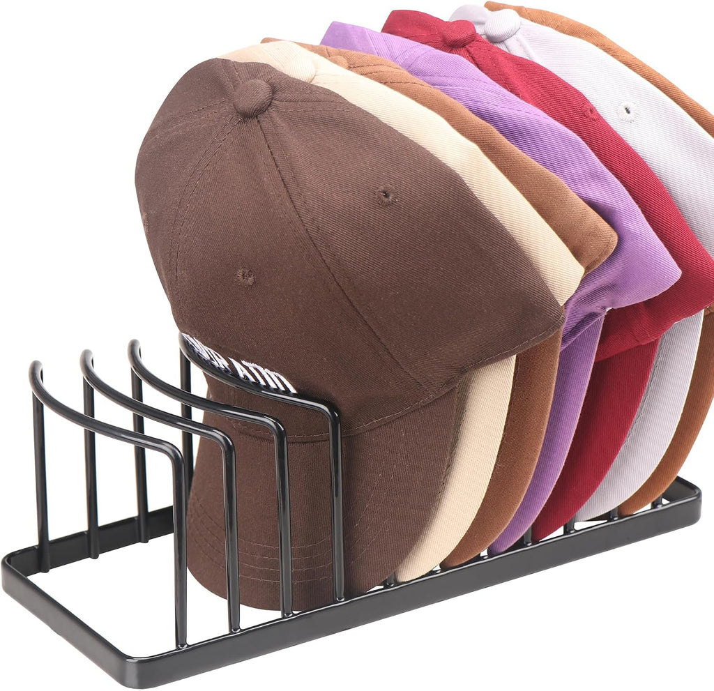 Hat Organizer for Baseball Caps - Hat Stand Hold 10 Caps