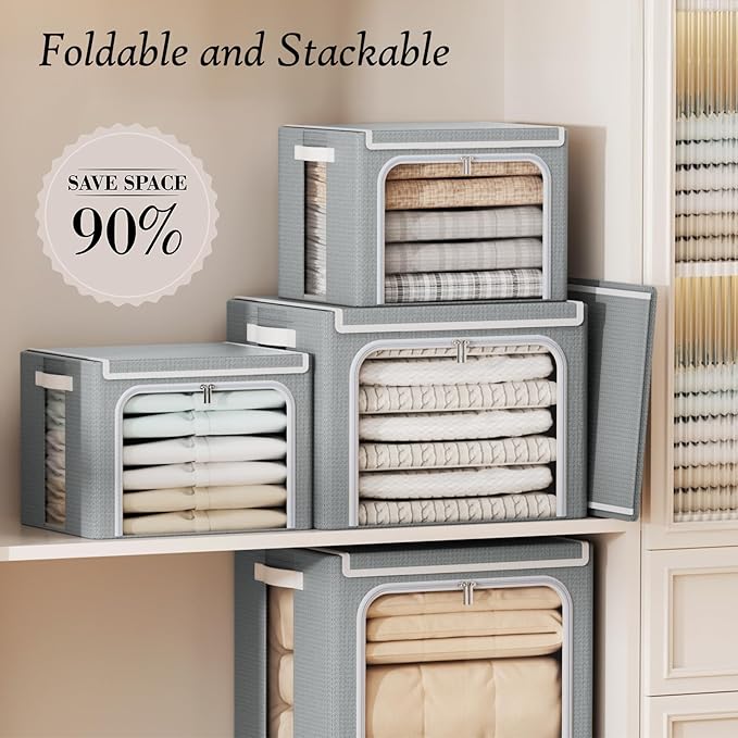 Yecaye Clothes Storage Bins - Image 2