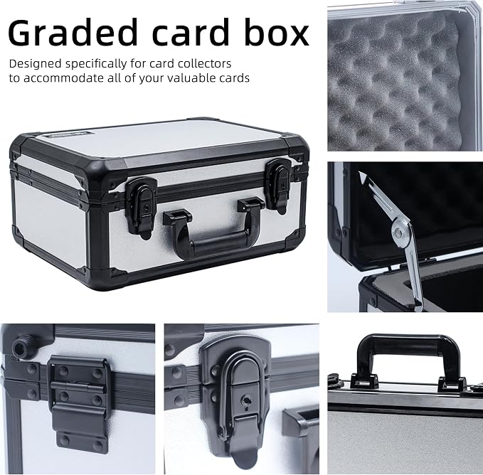 Graded Card Storage Box; Durable Sports, PSA Card Storage Case- Trading Card - Image 3