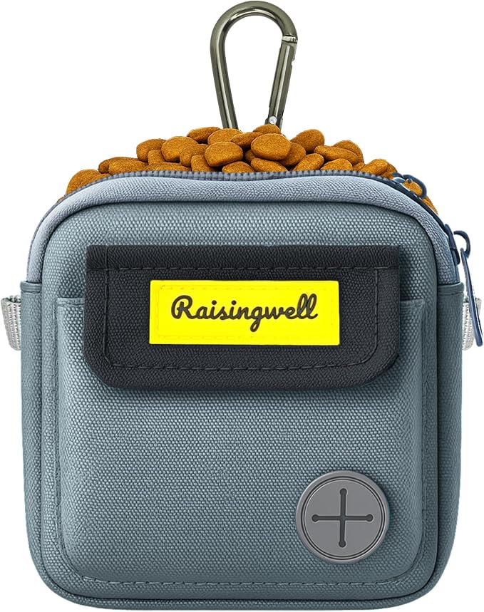 Dog Treat Pouch for Pet Walking and Training by Raisingwell