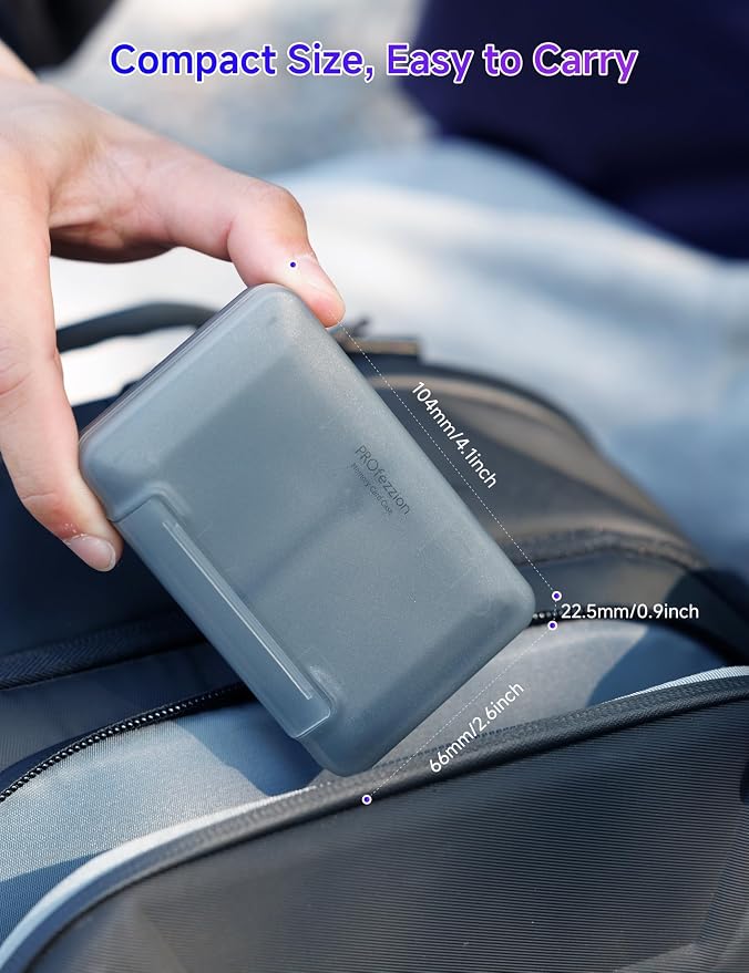 PROfezzion 24 Slots Water-Resistant & Anti-Shock Memory Card Case - Image 6