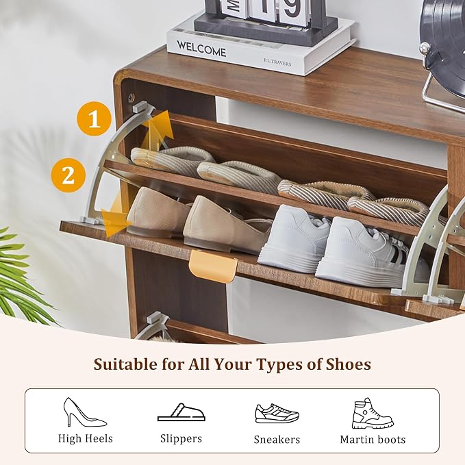ORRD Shoe Storage Cabinet for Entryway - Image 3