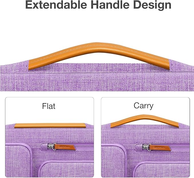 MOSISO 360 Protective Laptop Case 13.3 inch, 13-13.3 inch Laptop Sleeve - Image 5