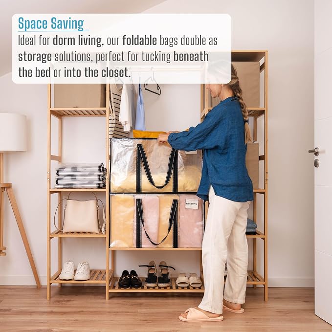 VENO 6 Pack Moving Bags & Large Christmas Storage Bins - Image 7