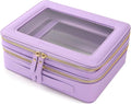 Aveniee Clear Makeup Bags, Double Layer Cosmetic Bags by Aveniee