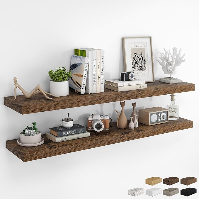 RICHFOCUS 55Inch Floating Shelves by Unknown