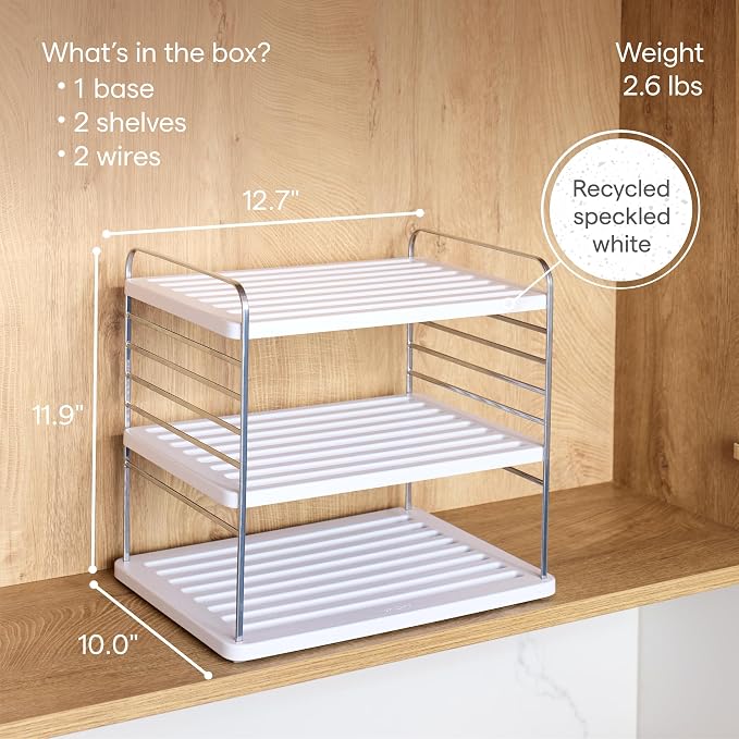 YouCopia UpSpace Cabinet Box Organizer, Adjustable Kitchen Pantry Shelf - Image 3