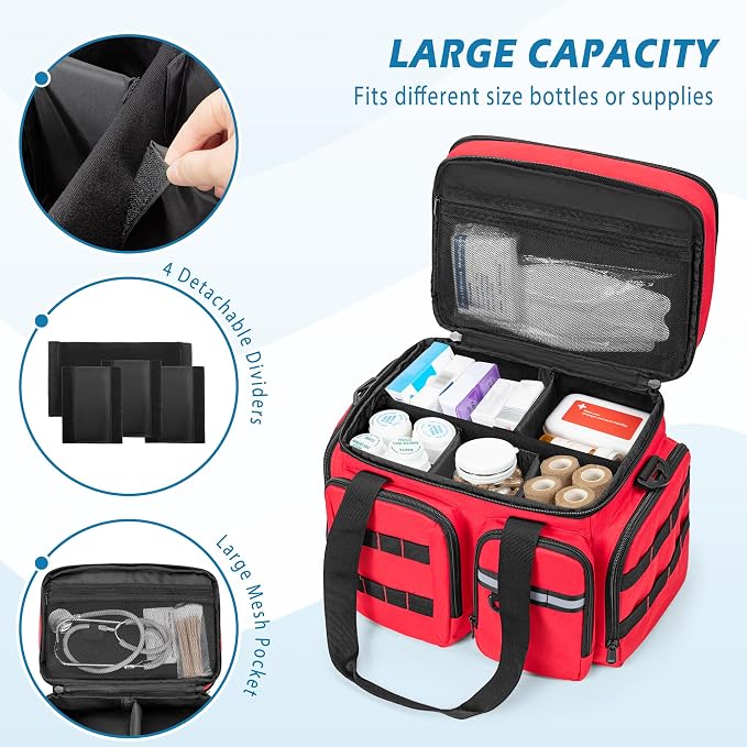 Medicine Organizer Bag with Insulated Pocket - Image 2
