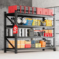 MIIIKO 60" W Storage Shelves, 4800LBS Metal Garage Storage Shelving, Heavy Duty by MIIIKOOfficeFurniture