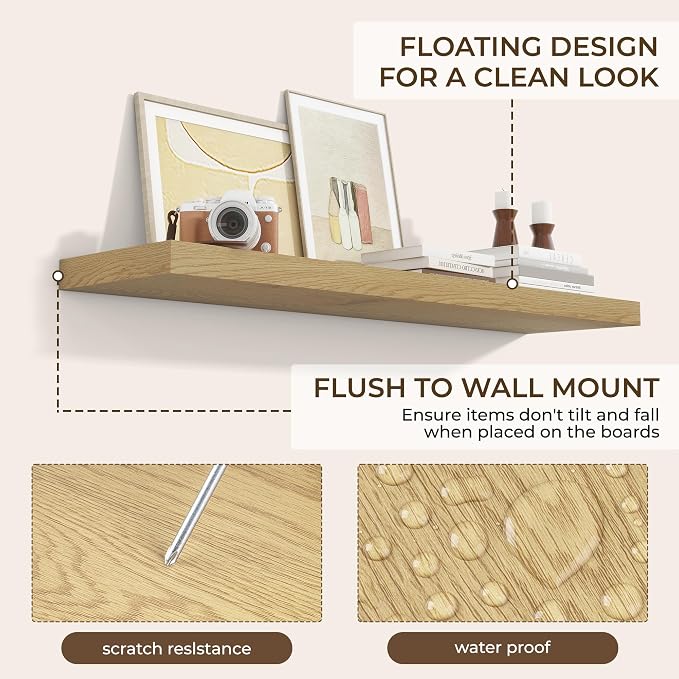 RICHFOCUS 48Inch Floating Shelves - Image 4