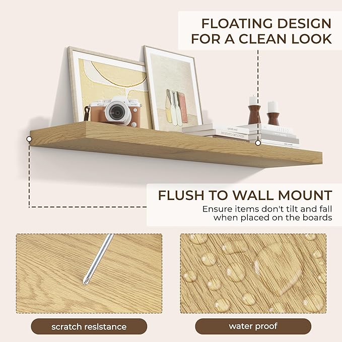 RICHFOCUS 48Inch Floating Shelves - Image 6