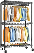 Raybee Clothing Rack with Wheels, Clothes Rack by Raybee