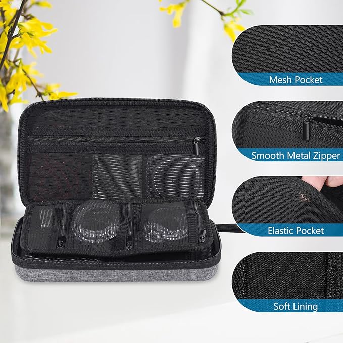 ProCase Large Hard Travel Electronic Organizer Case - Image 3