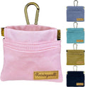 Raisingwell Pocket Sized Pet Training Pouch, Cotton Fabric, Hand Free