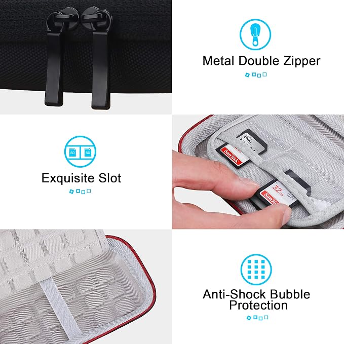 Lacdo Hard Carrying Case for SanDisk Extreme Pro/SanDisk Extreme Portable - Image 3