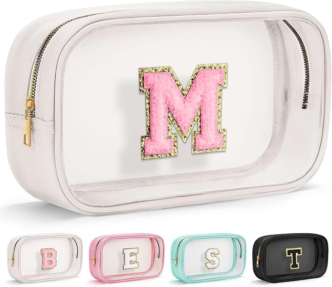 YOOLIFE Initial Make Up Bag Travel Toiletry Bag by YOOLIFE