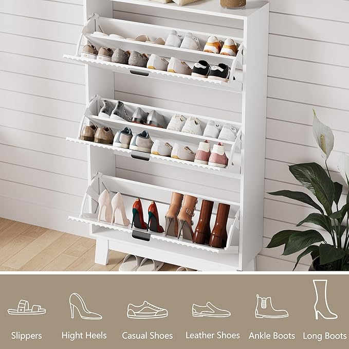 Shoe Cabinet Storage for Entryway - Image 3