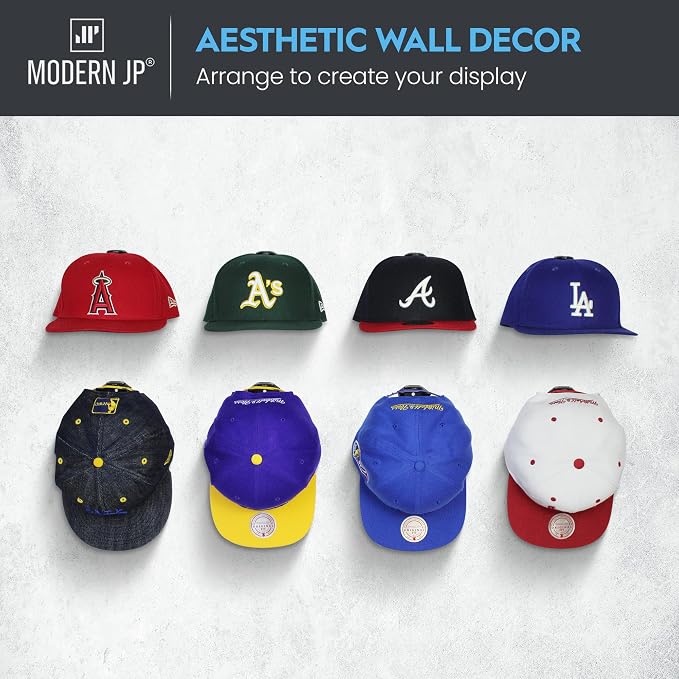 Modern JP Adhesive Hat Hooks for Wall - Image 2