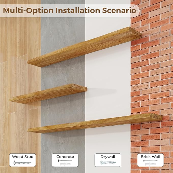 Axeman 55 inch Floating Shelves - Image 5
