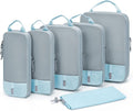 BAGSMART 6 Set /4 Set/2 Set Compression Packing Cubes by BAGSMART