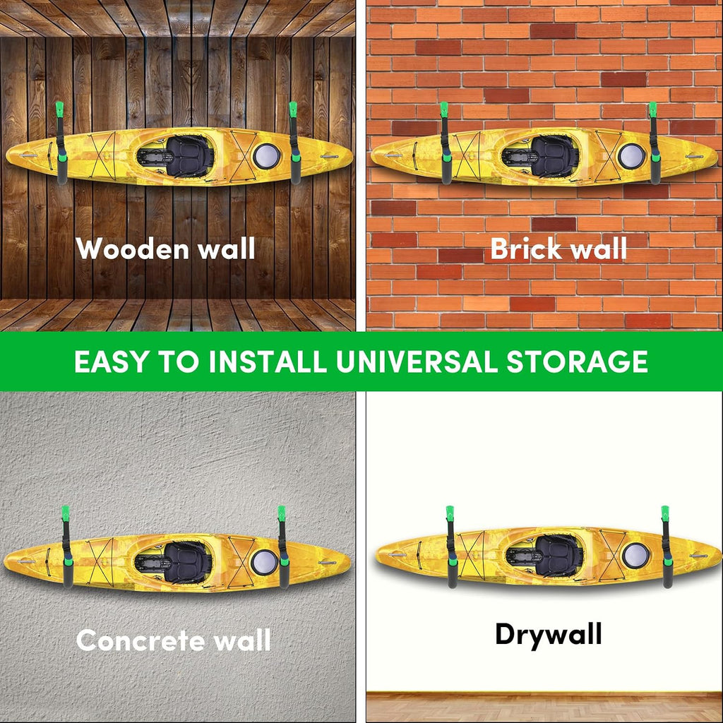 Kayak Storage Rack,Kayak Rack for Garage,Kayak Wall Mount Kayak Wall