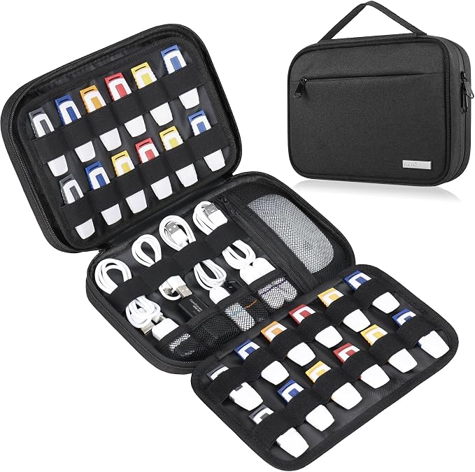 Lacdo USB Flash Drive Case Thumb Drive Holder Case Organizer Portable by Lacdo
