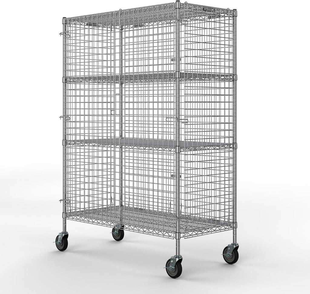 18" W x 60" L x 69" H Heavy Duty Utility Commercial Grade Metal
