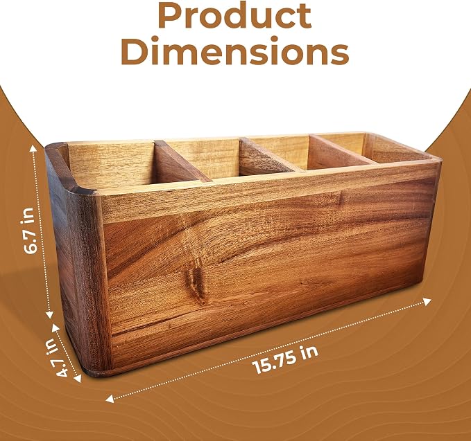 Dstuff Large Kitchen Utensil Holder Organizer - Image 2