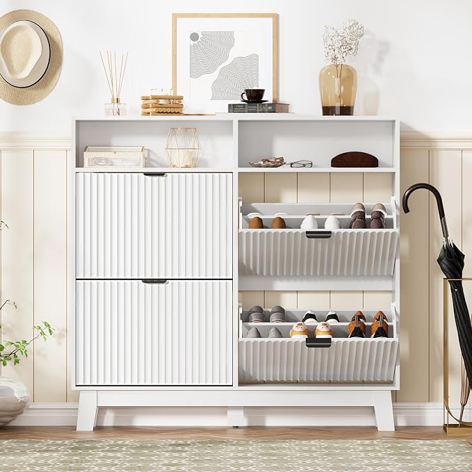 Shoe Cabinet Storage for Entryway - Image 7