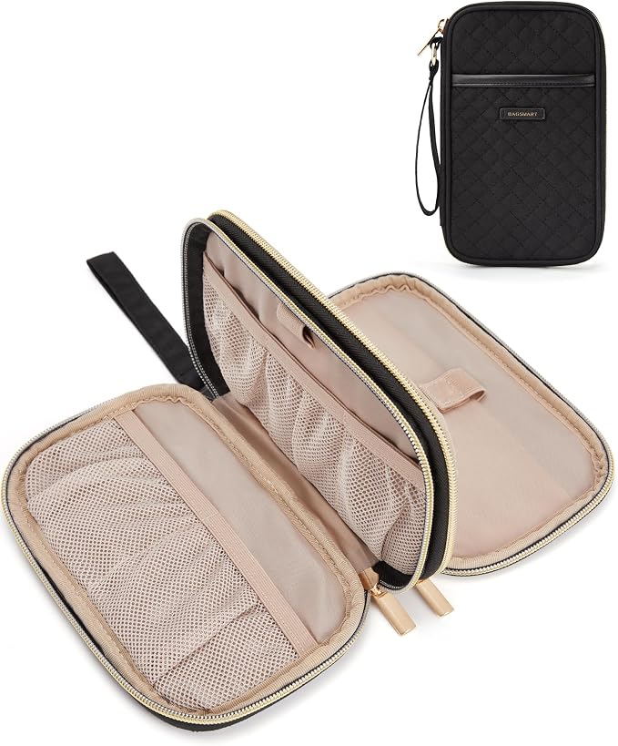 BAGSMART Electronic Cord Cable Organizer Travel Bag Case, Double Layers Tech - Image 8