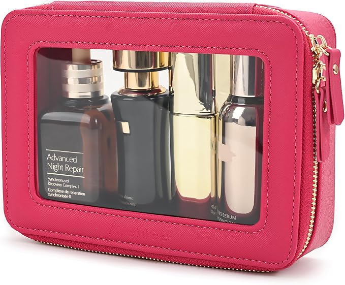 Aveniee Clear Makeup Bag Organizer, Travel Toiletry Bag - Image 7