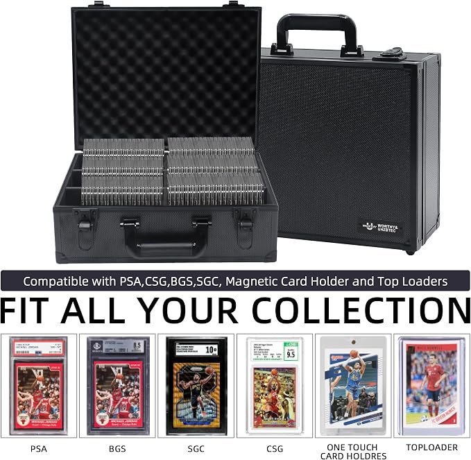 Graded Card Storage Box; Durable Sports, PSA Card Storage Case- Trading Card - Image 2