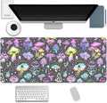 Colorful Mushrooms Mouse Pad, Large Extend Mousepad Desk Pad by Unknown