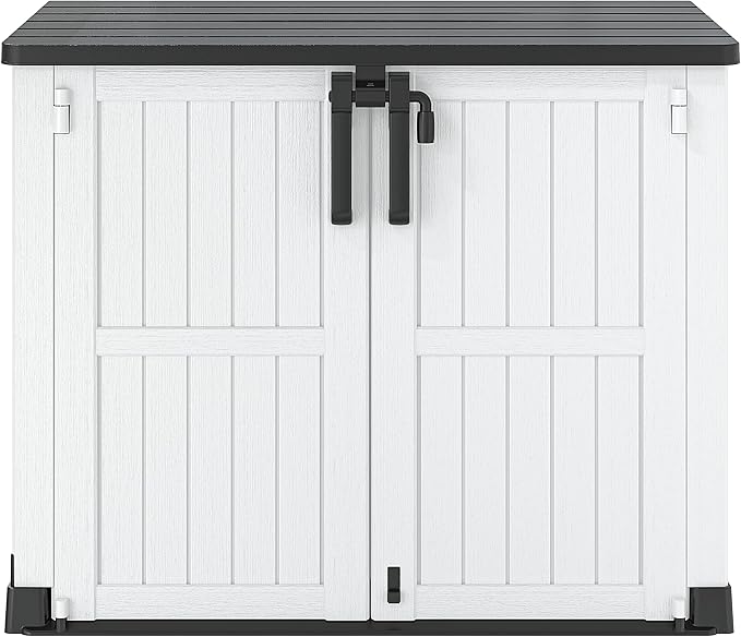 NUNU LAB Outdoor Storage Cabinet 36 Cu.Ft Garden Storage Shed Waterproof by NUNULAB