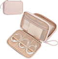 NISHEL Travel Cord Organizer Case, Double Layers Tech Electronic Bag, Essentials by NISHEL