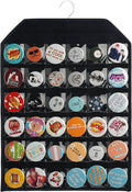 PACMAXI Wall Hanging Badge Button Pins Organizer Display Storage Stand
