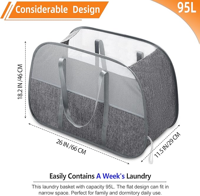 Collapsible Laundry Baskets - Image 3