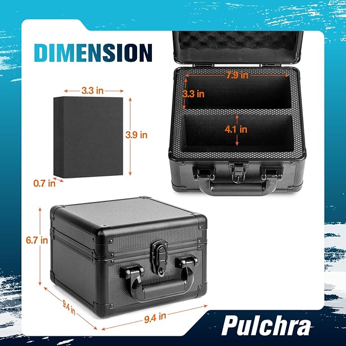 Pulchra Graded Card Storage Box, Top Loaders Case, Sports Trading Box, Slab PSA - Image 2