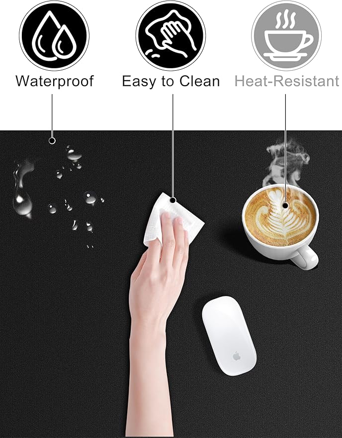 TopMade Mouse Pad with 15W Fast Wireless Charging, 31.5"x11.81" XL Large Gaming - Image 7