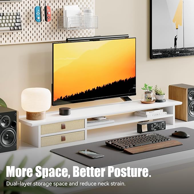 Dual‑Tier Monitor Stand Riser - Image 2